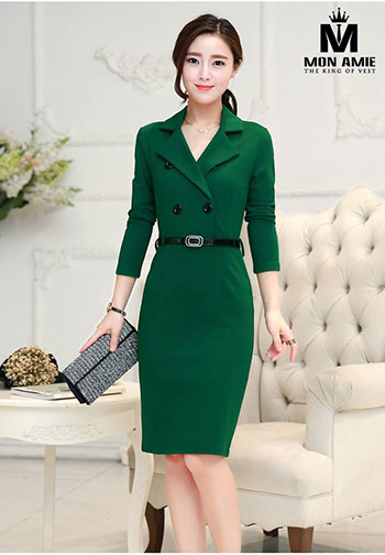  Đầm Công Sở S10